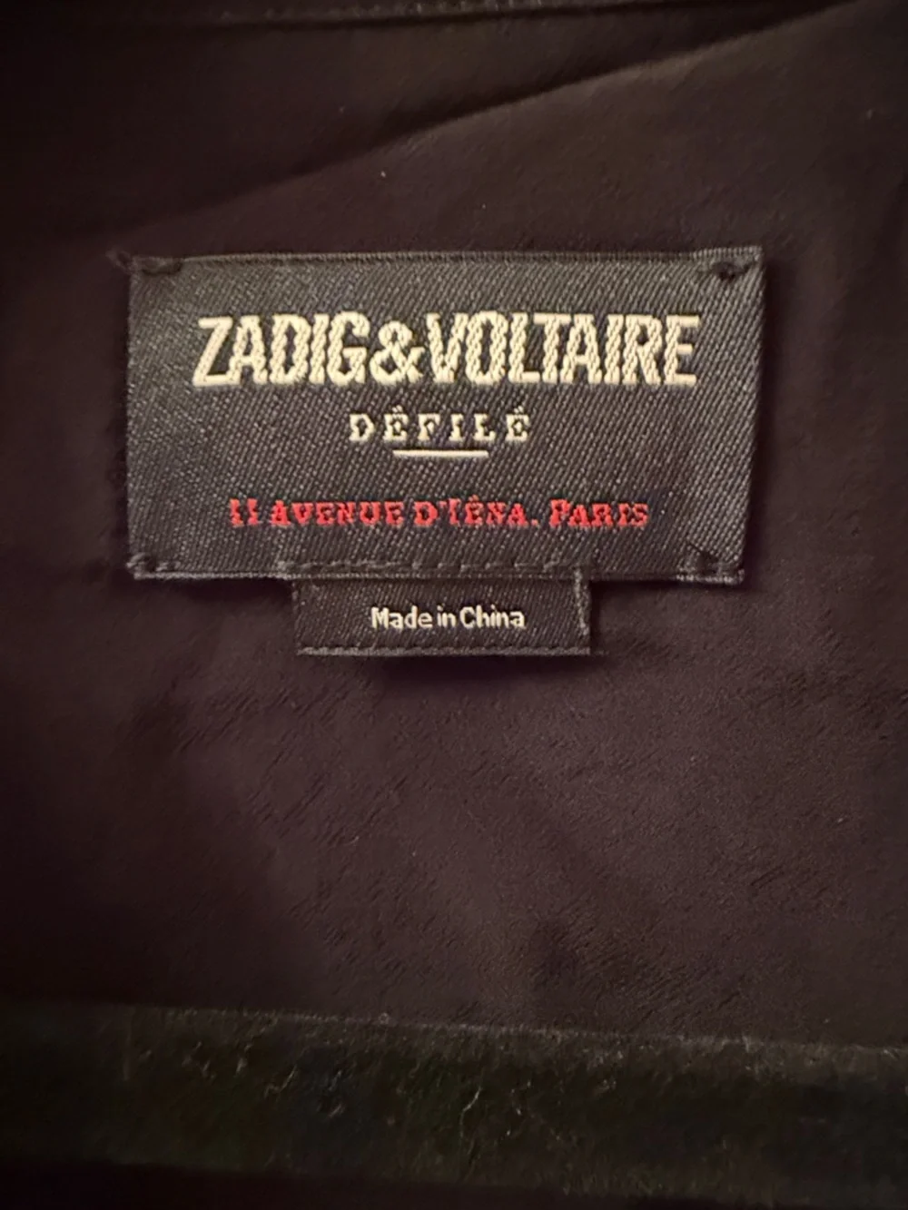 Zadig & Voltaire Black Double-Breasted Lightweight Blazer - Picture 3 of 6